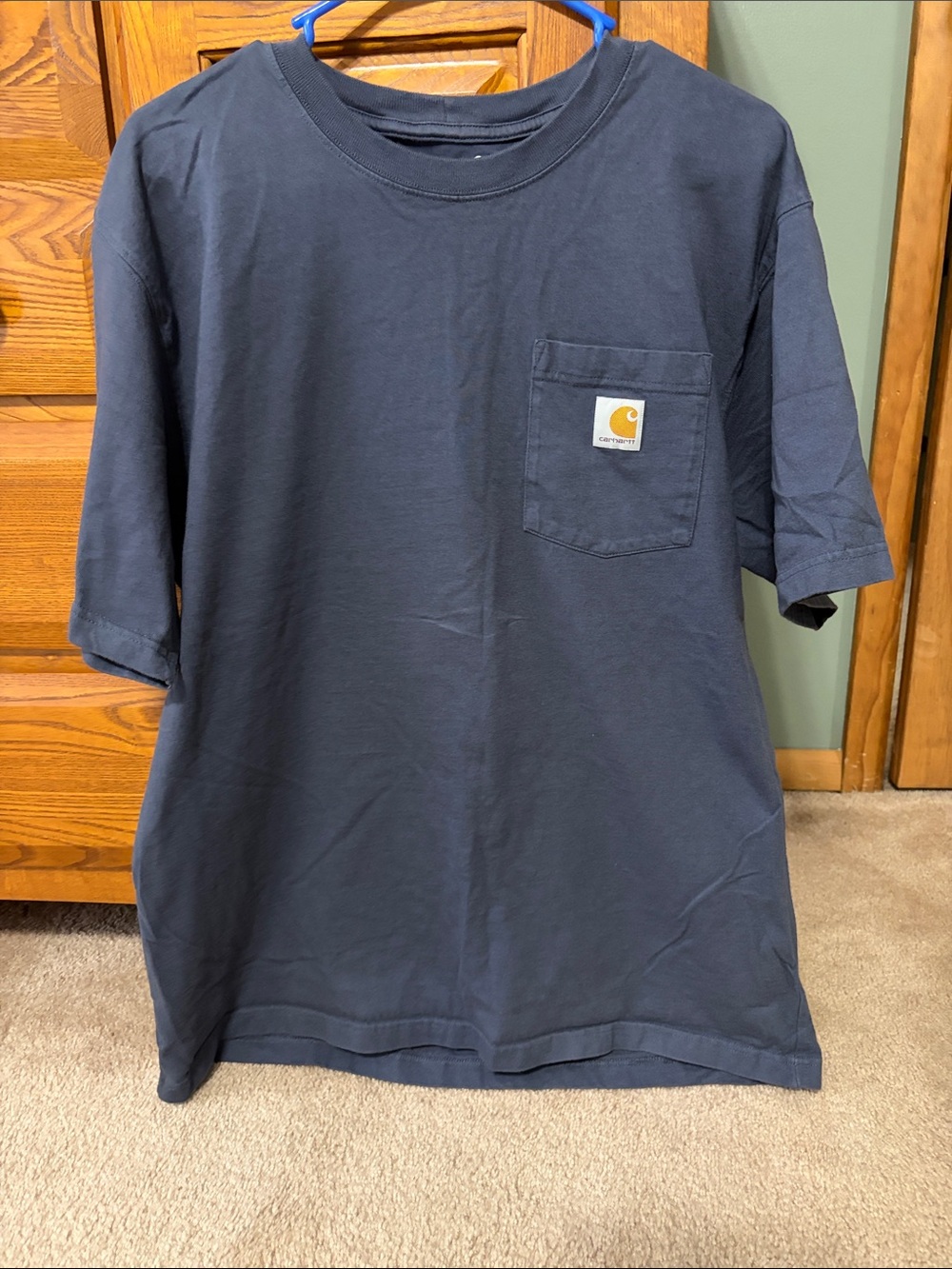 Carhartt Men’s Pocket T-Shirt - Dark Navy